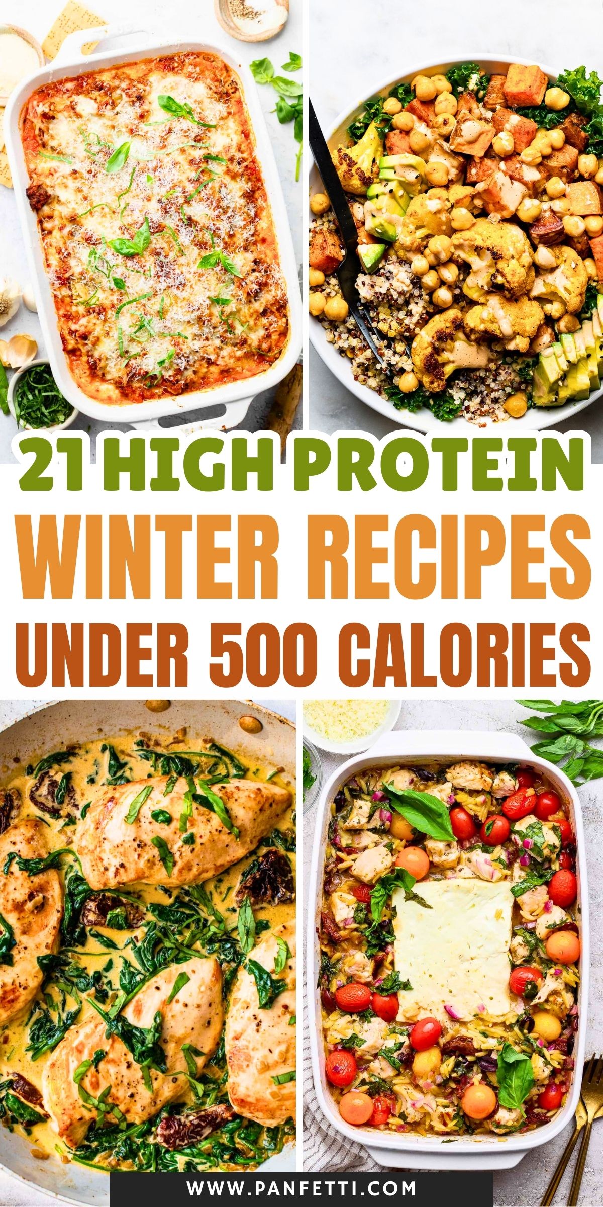 21 High Protein Recipes Under 500 Calories for Winter