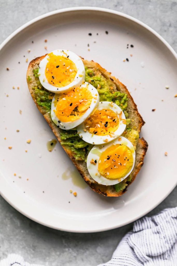 Avocado Toast with Hard-Boiled Egg