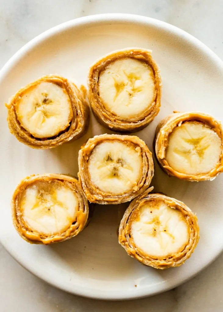 Banana Sushi Roll Ups