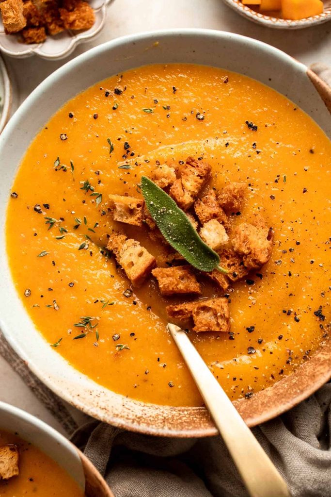 Butternut Squash & Apple Soup