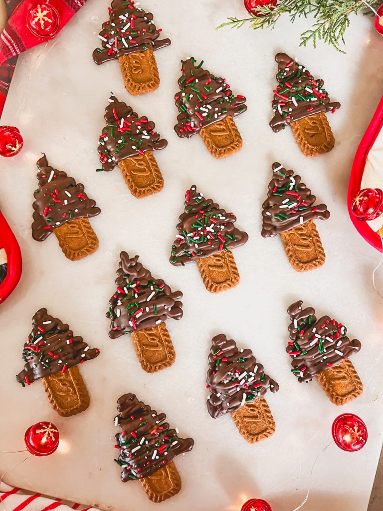 Christmas Tree Cookie Dippers