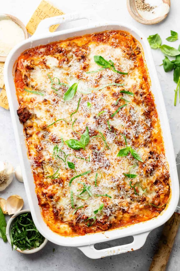 Cottage Cheese Lasagna