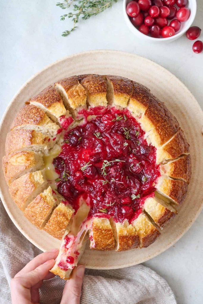 Cranberry Baked Brie