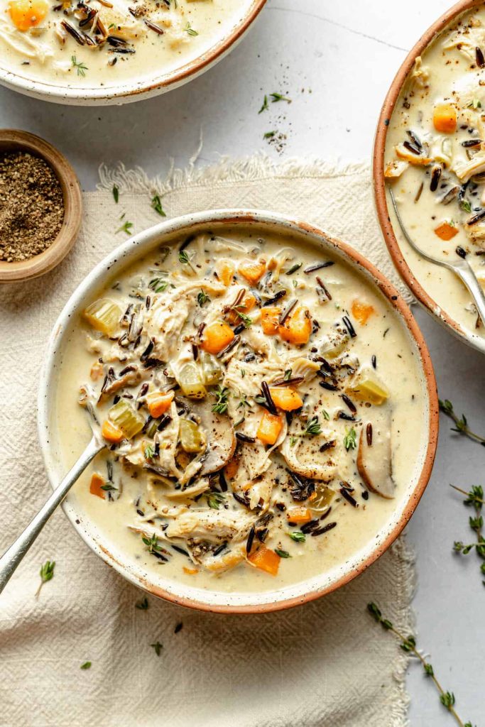 Creamy Chicken and Wild Rice Soup