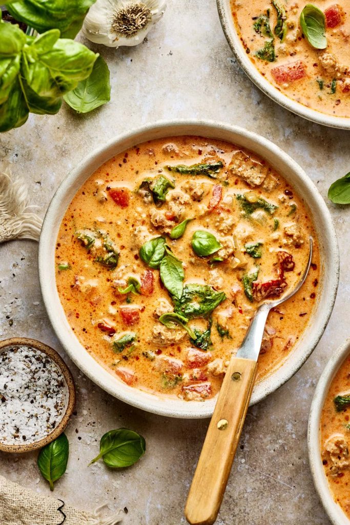 Creamy Italian Sausage Soup