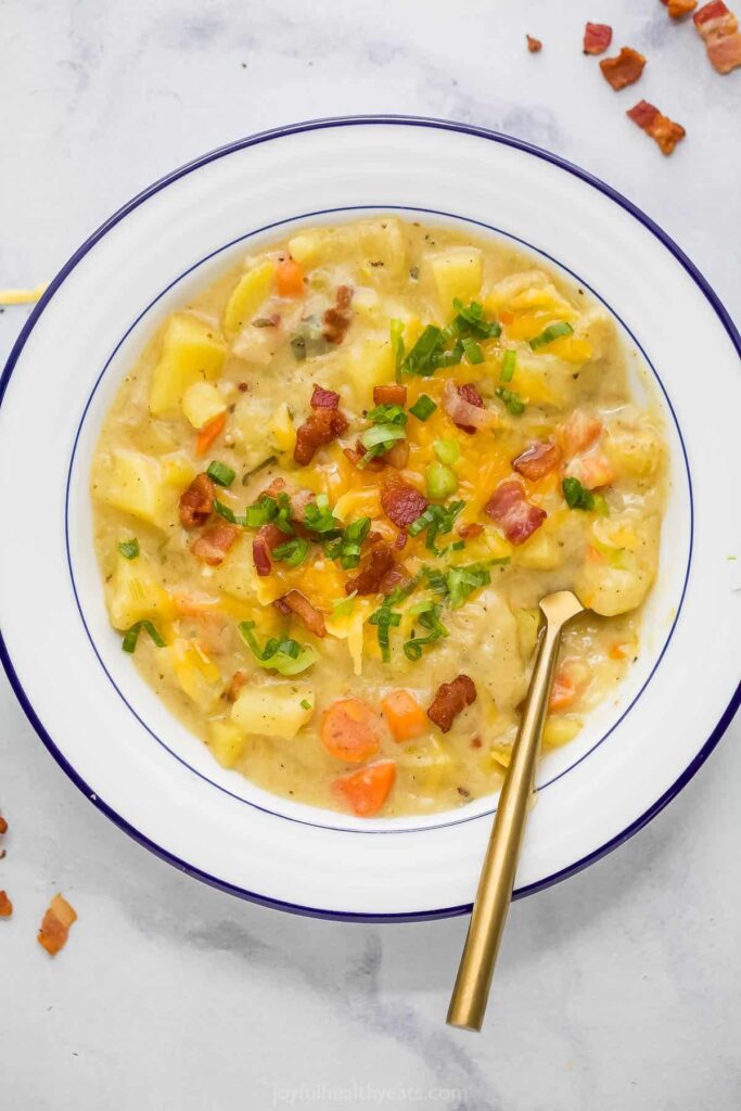 Creamy Potato Leek Soup