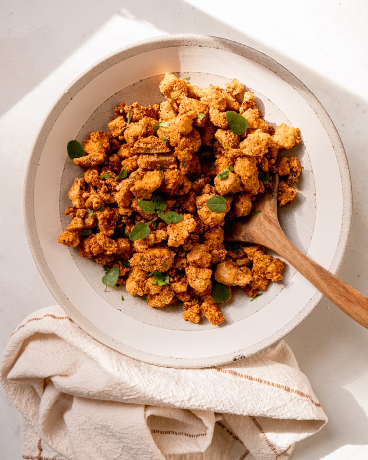 Crispy Baked Tofu Bits