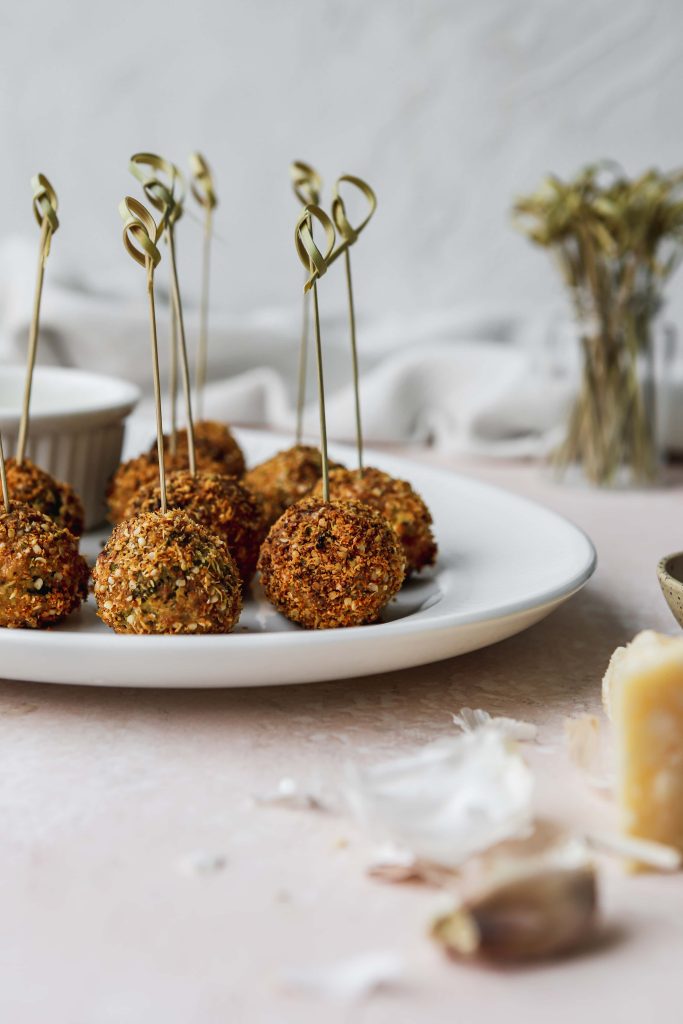 Crispy Parmesan Brussels Sprouts Bites