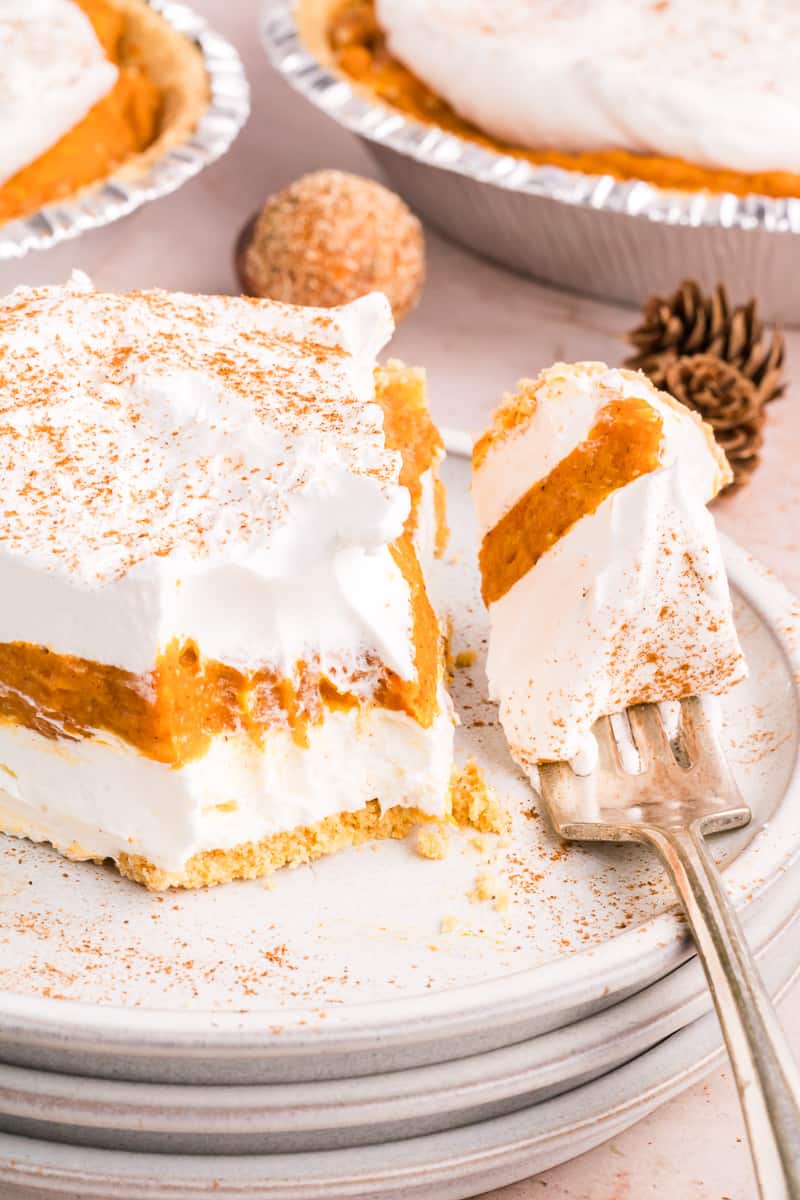 Easy No-Bake Pumpkin Pie