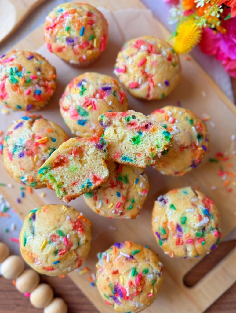 Funfetti Greek Yogurt Muffins