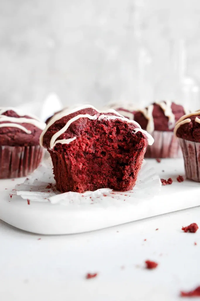 Gluten-Free Vegan Red Velvet Muffins