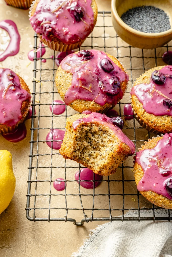Healthy Lemon Poppy Seed Muffins