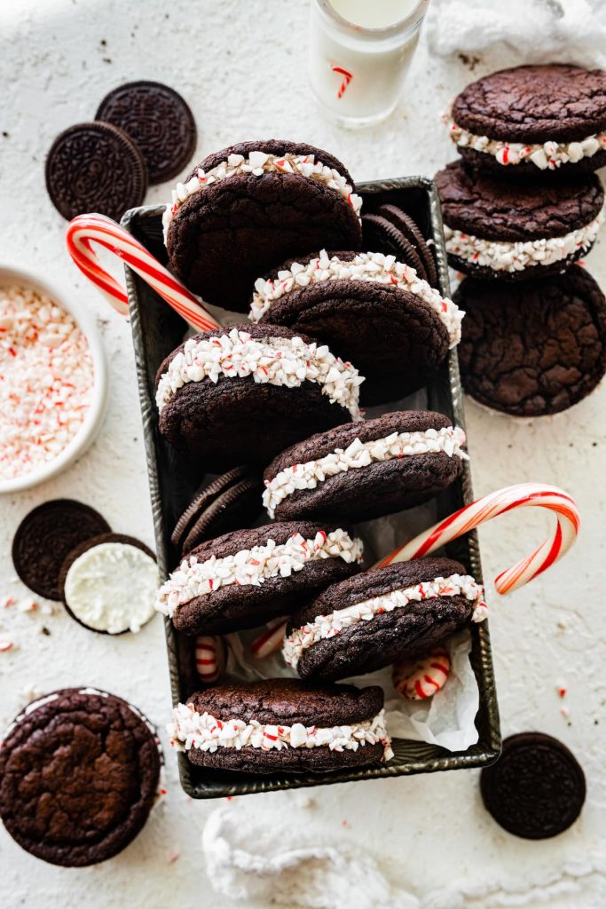 Homemade Peppermint Oreos
