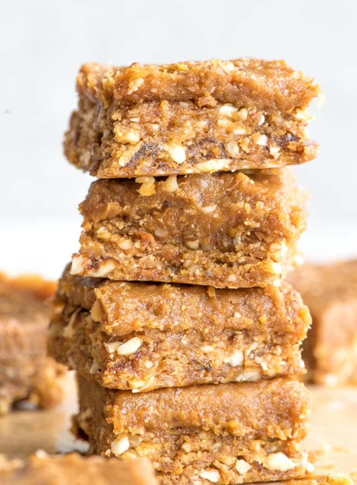 No-Bake Peanut Butter Blondies