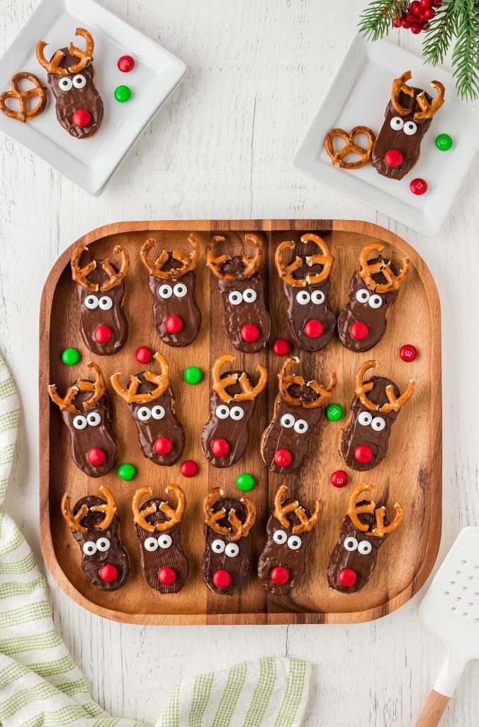 Nutter Butter Reindeer Cookies