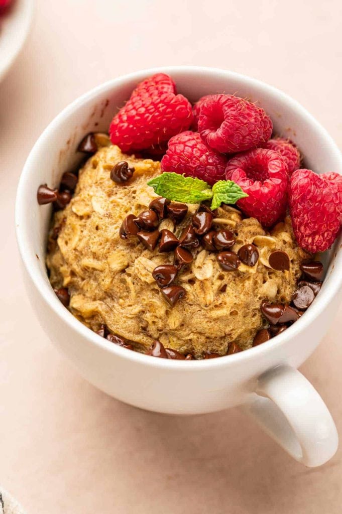 Oatmeal Mug Cake