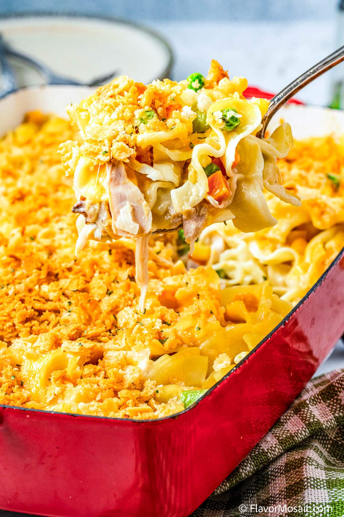 Old-Fashioned Chicken Noodle Casserole