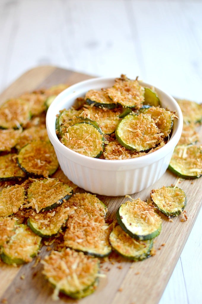 Parmesan Zucchini Chips