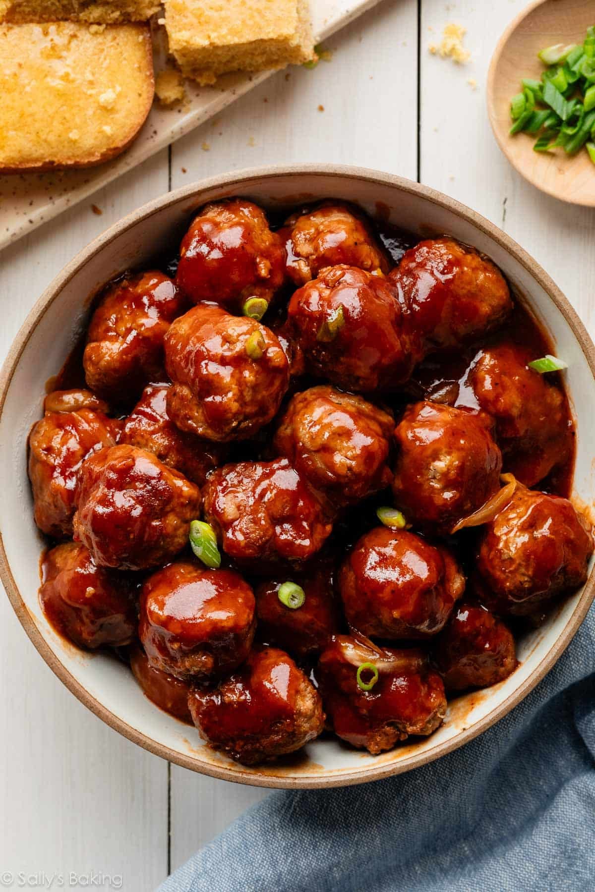 Slow Cooker BBQ Meatballs