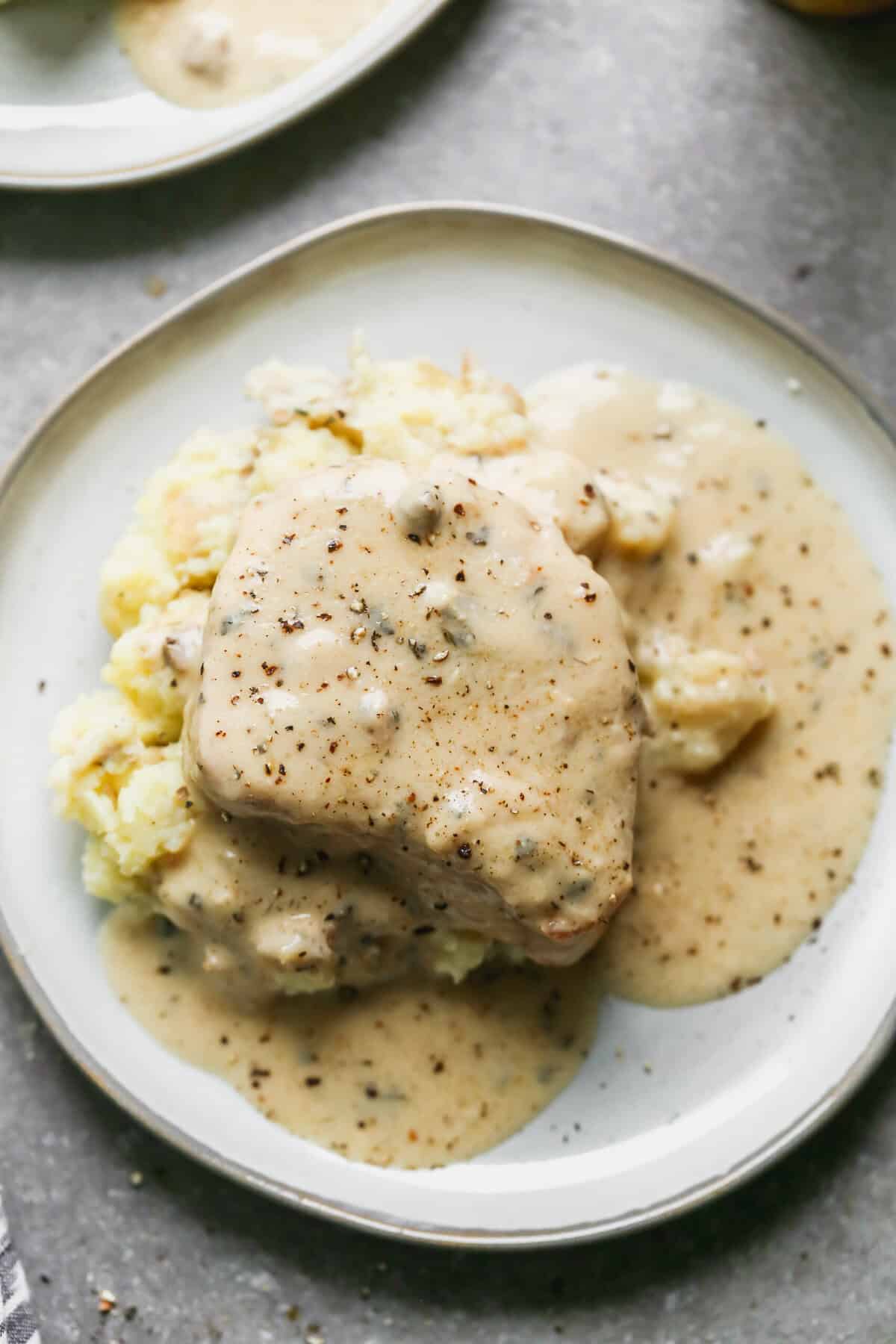 Slow Cooker Creamy Ranch Pork Chops