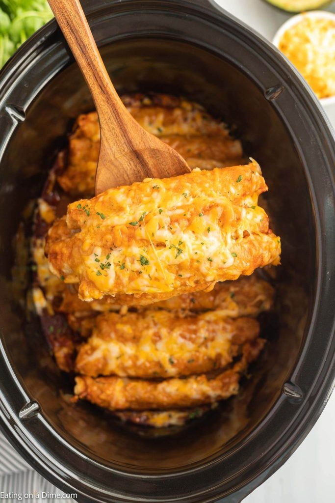 Slow Cooker Lazy Enchiladas
