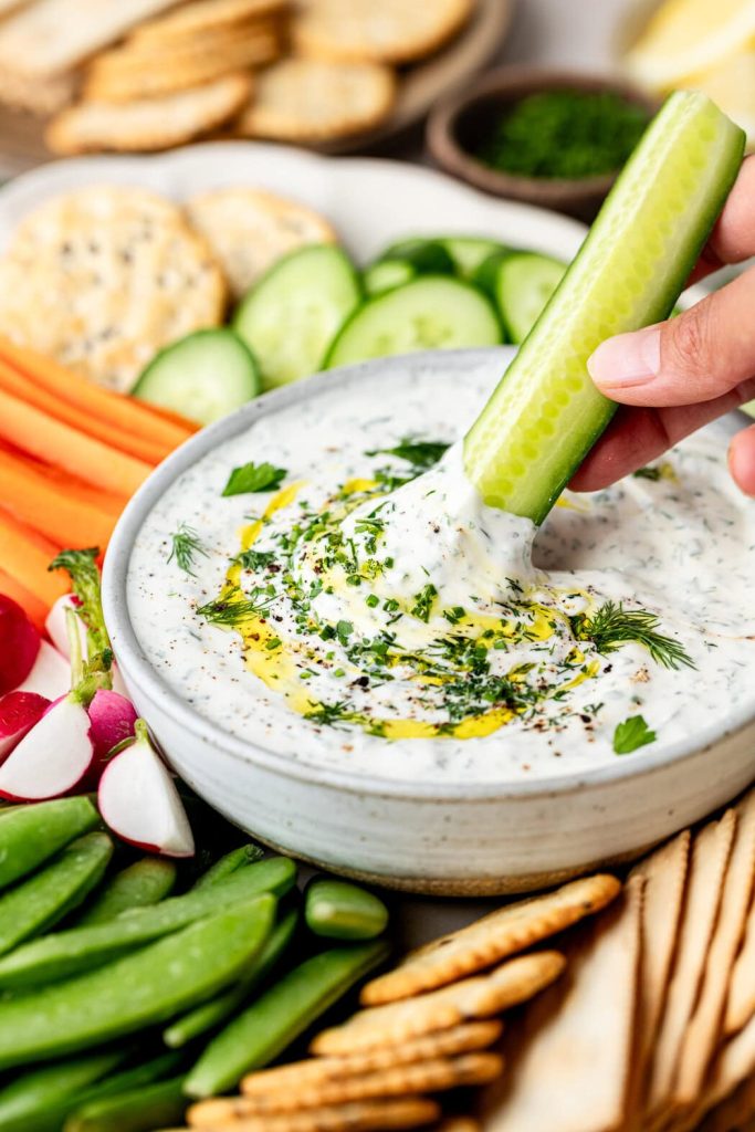 Whipped Cottage Cheese Dip