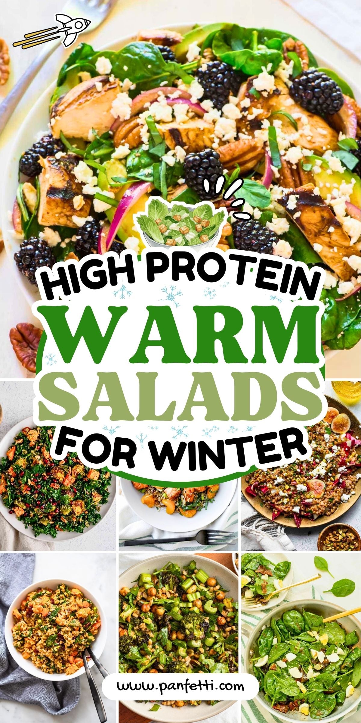 17 High Protein Warm Salads To Try This Winter
