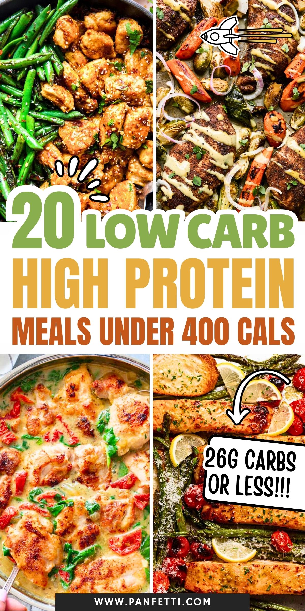 20 Low Carb High Protein Recipes Under 400 Calories for Winter