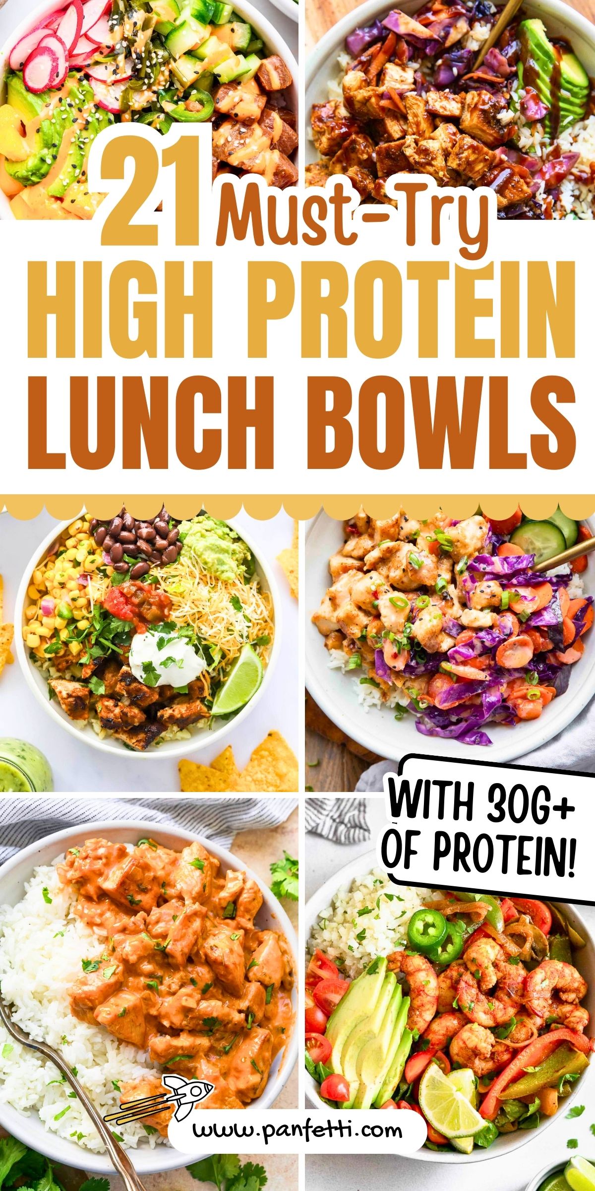 21 High Protein Lunch Bowl Recipes