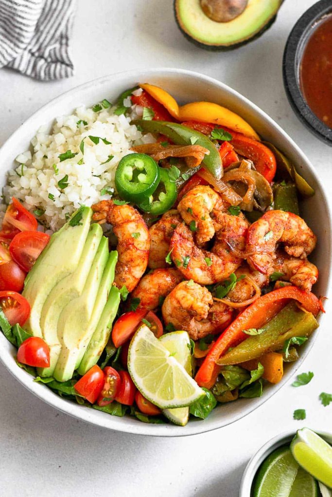 30-Minute Shrimp Fajitas