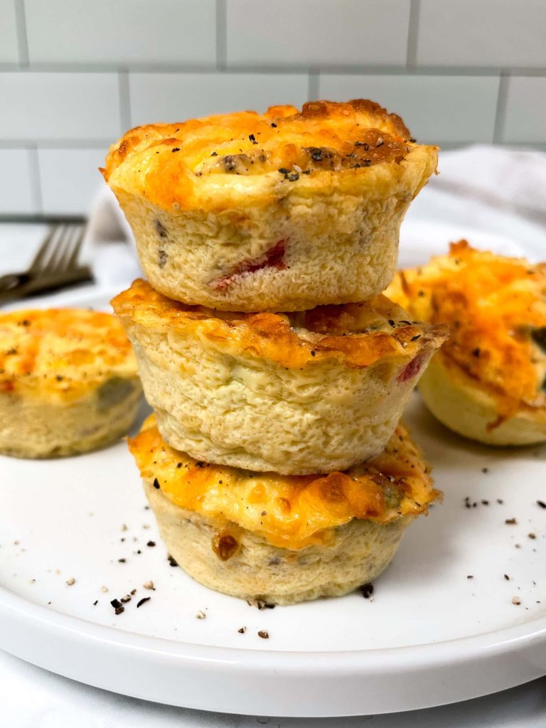 Air Fryer Egg Bites with Cottage Cheese