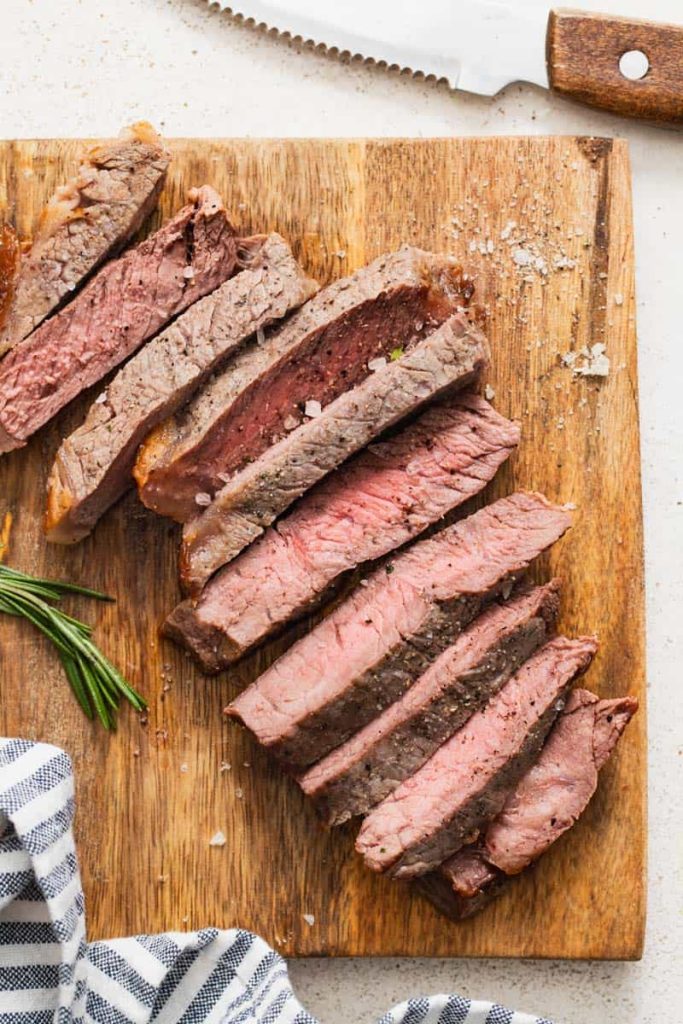 Air Fryer New York Strip Steak
