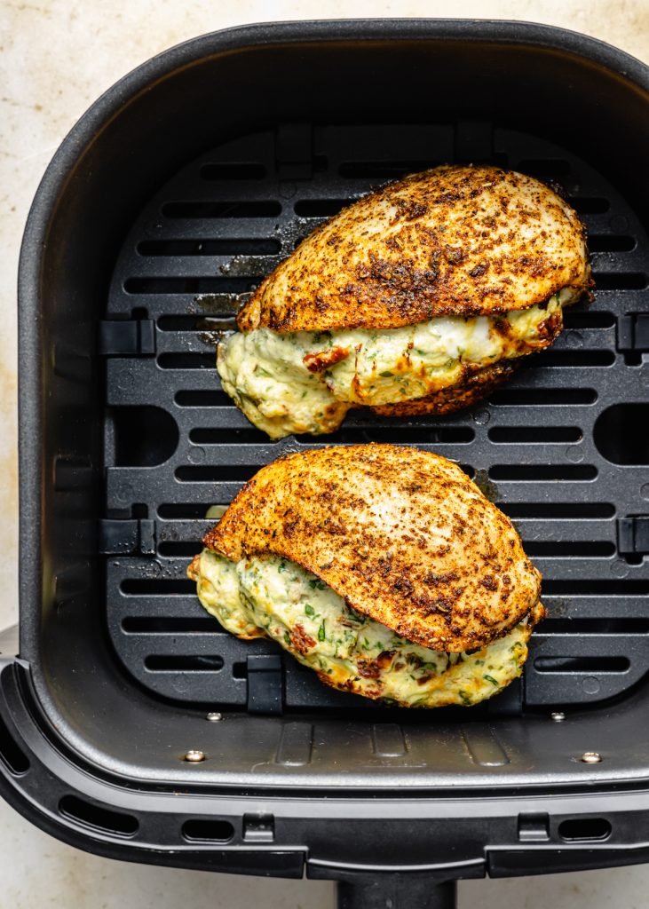 Air Fryer Stuffed Chicken Breasts