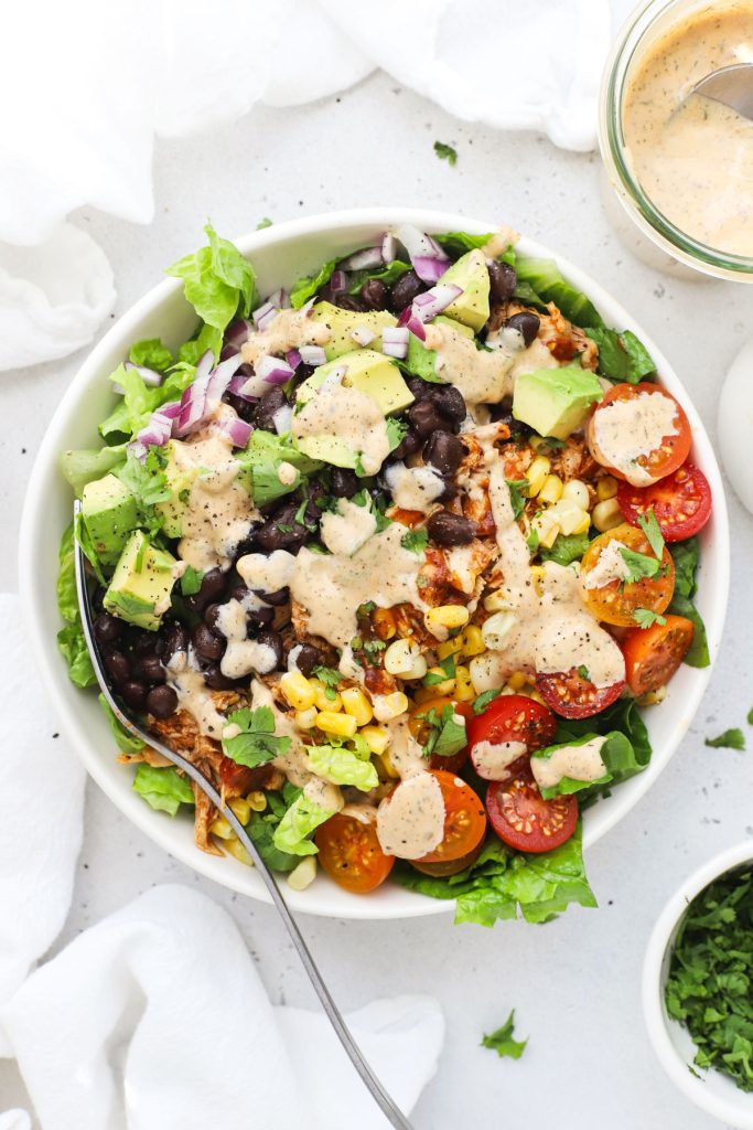 BBQ Ranch Chicken Salad