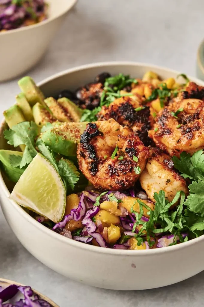 Blackened Shrimp Bowls