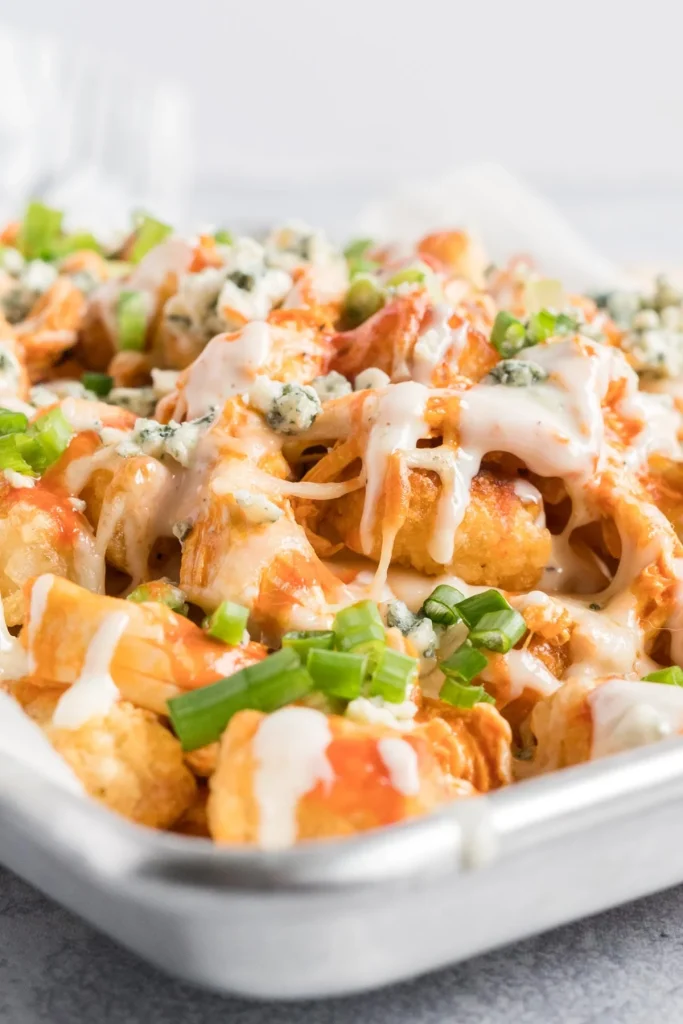 Buffalo Chicken Totchos