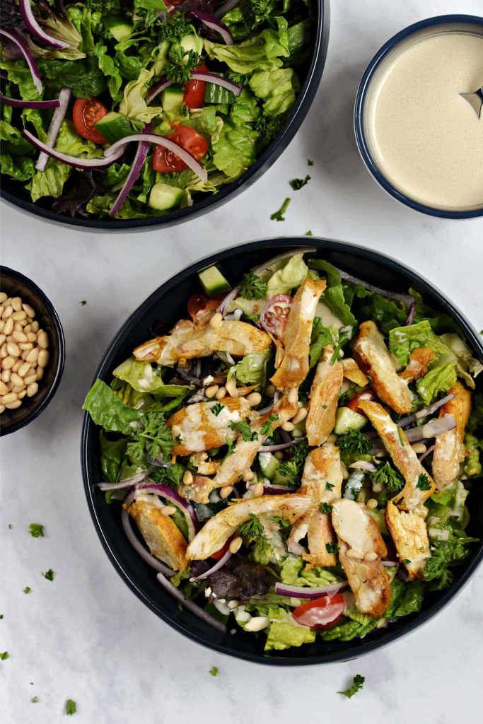 Chicken Shawarma Salad