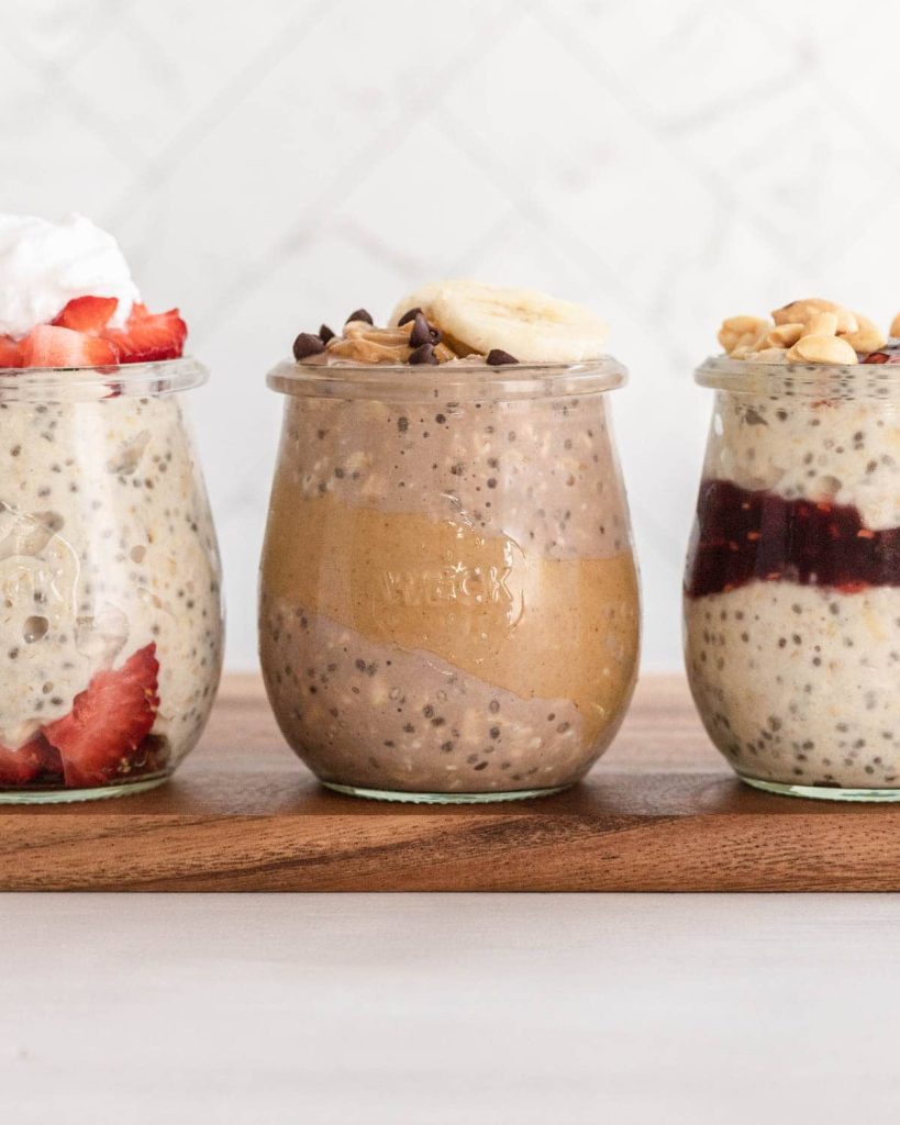 Creamy High Protein Overnight Oats