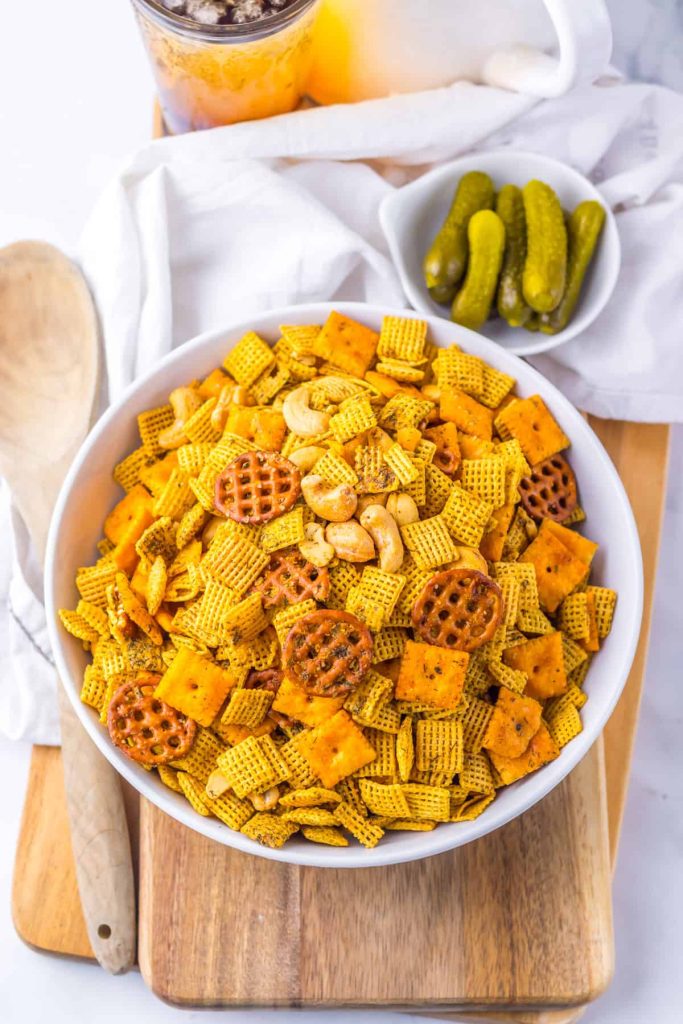 Dill Pickle Chex Mix