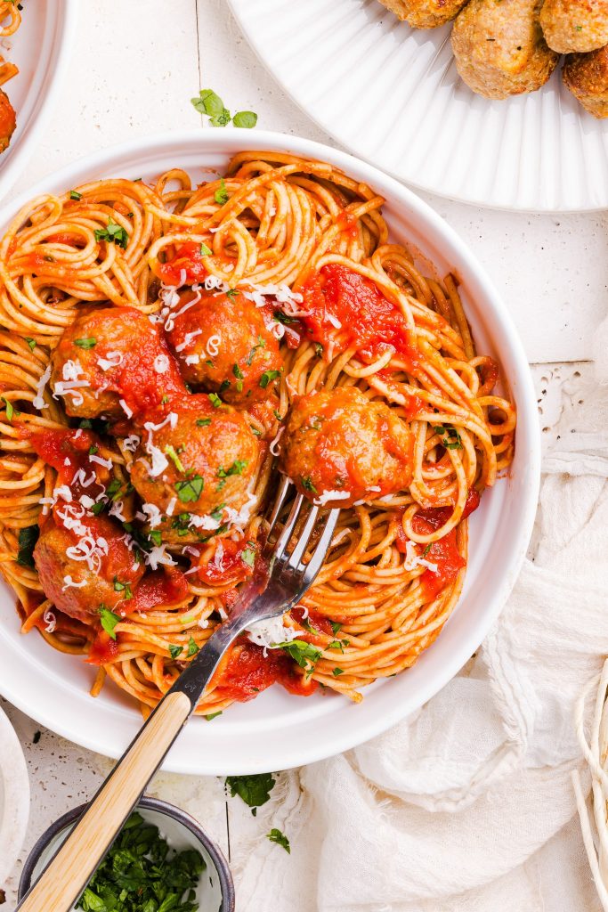 Easy Air Fryer Turkey Meatballs