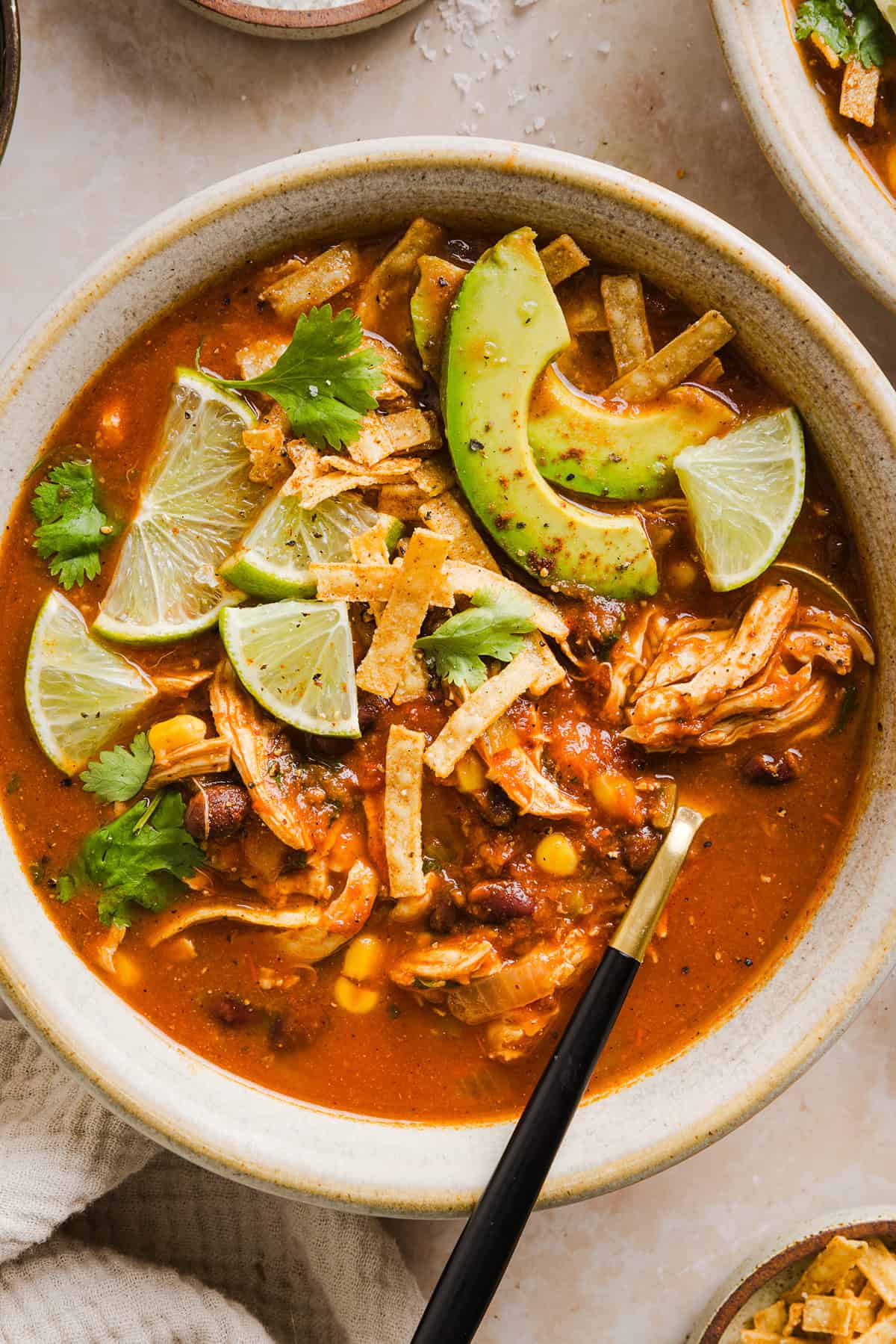 Easy Chicken Tortilla Soup