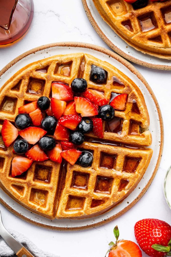 Easy High Protein Waffles