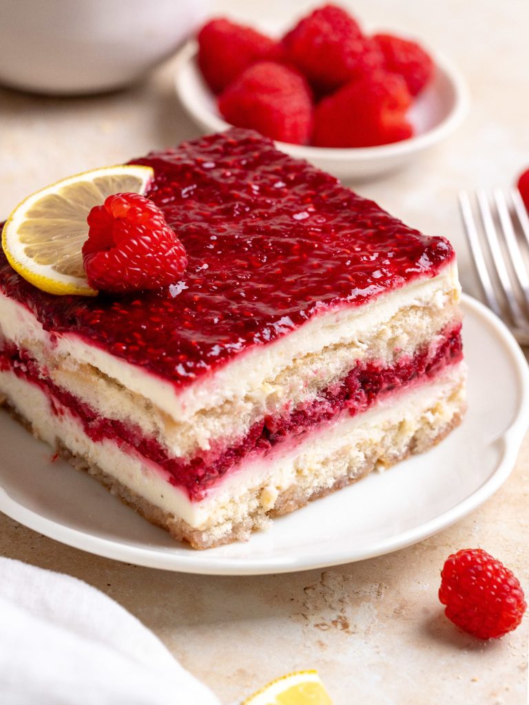 Fresh Raspberry Tiramisu
