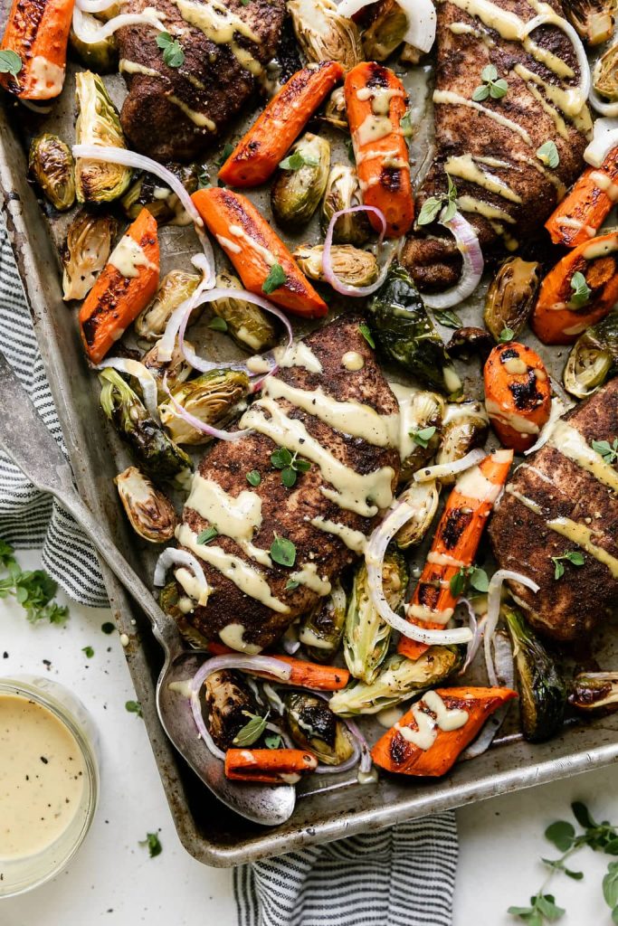 Harvest Sheet Pan Chicken Dinner
