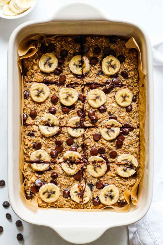 High-Protein Banana Bread Baked Oatmeal