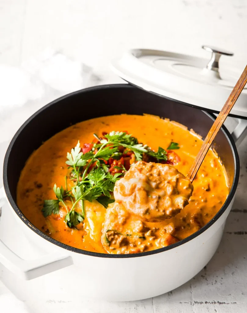 Keto Cheeseburger Soup
