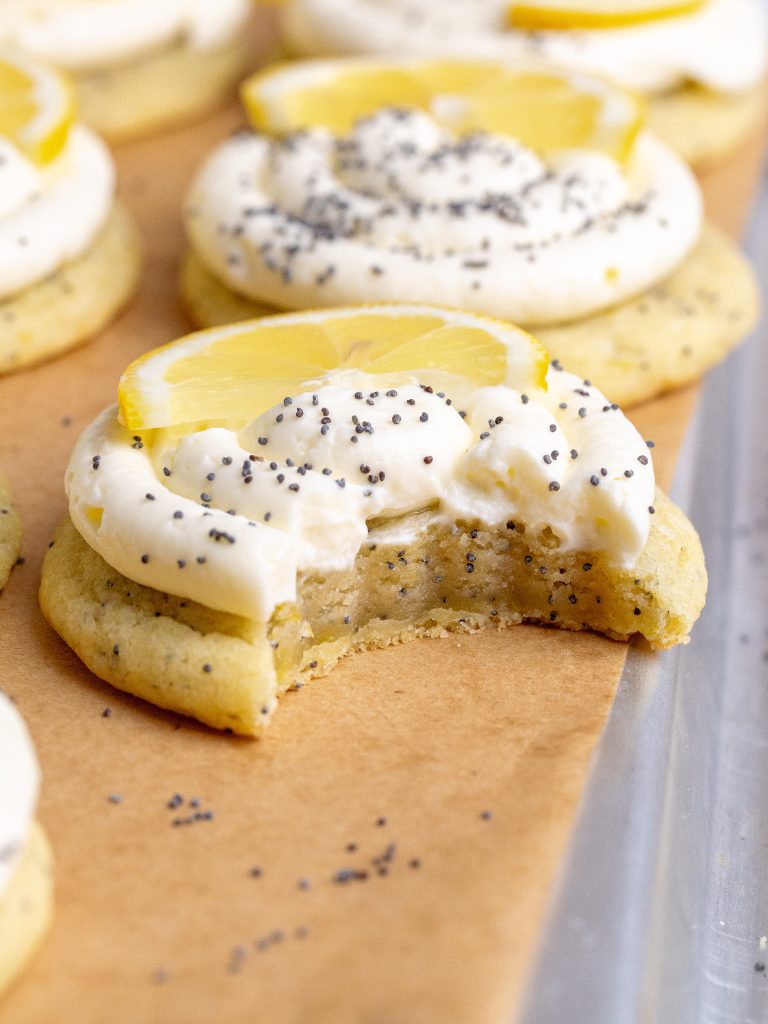 Lemon Poppy Seed Cheesecake Cookies