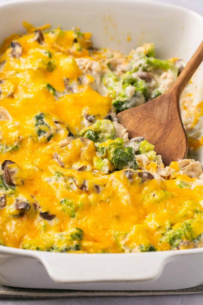 Low Carb Chicken Broccoli Casserole