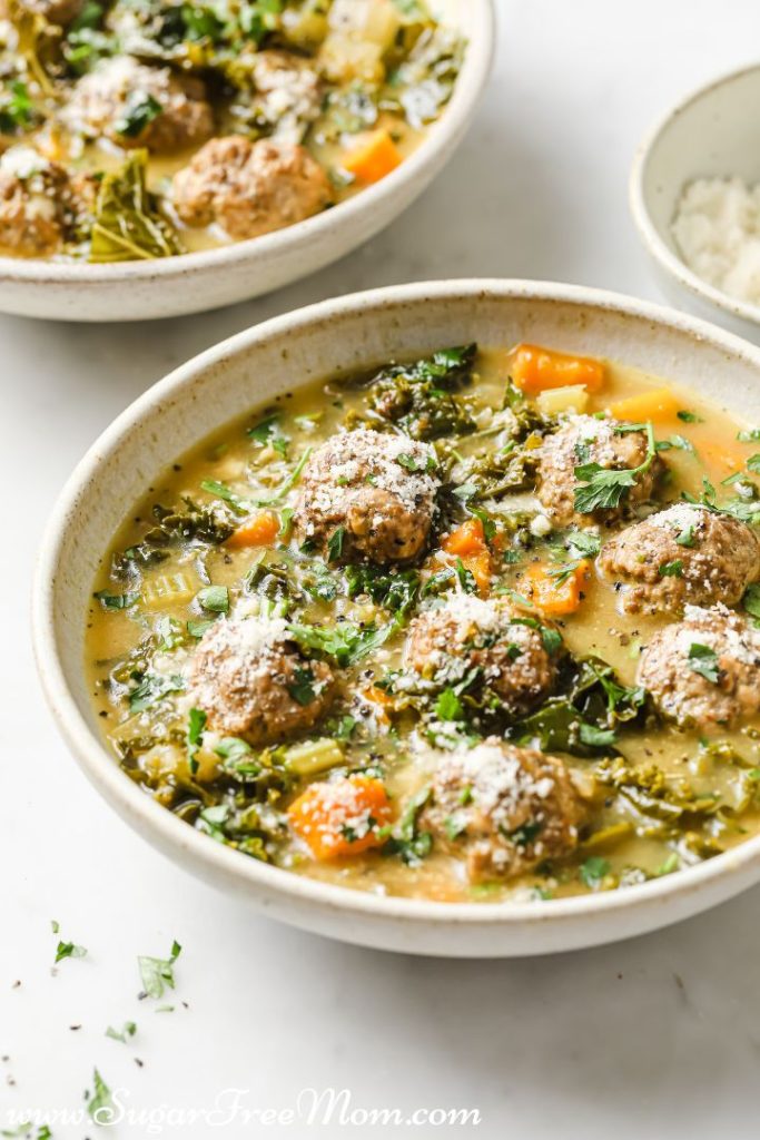 Low-Carb Keto Italian Wedding Soup