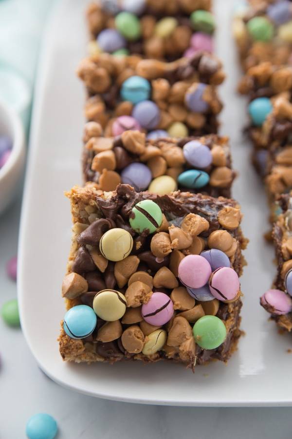 M&M Easter Cookie Bars